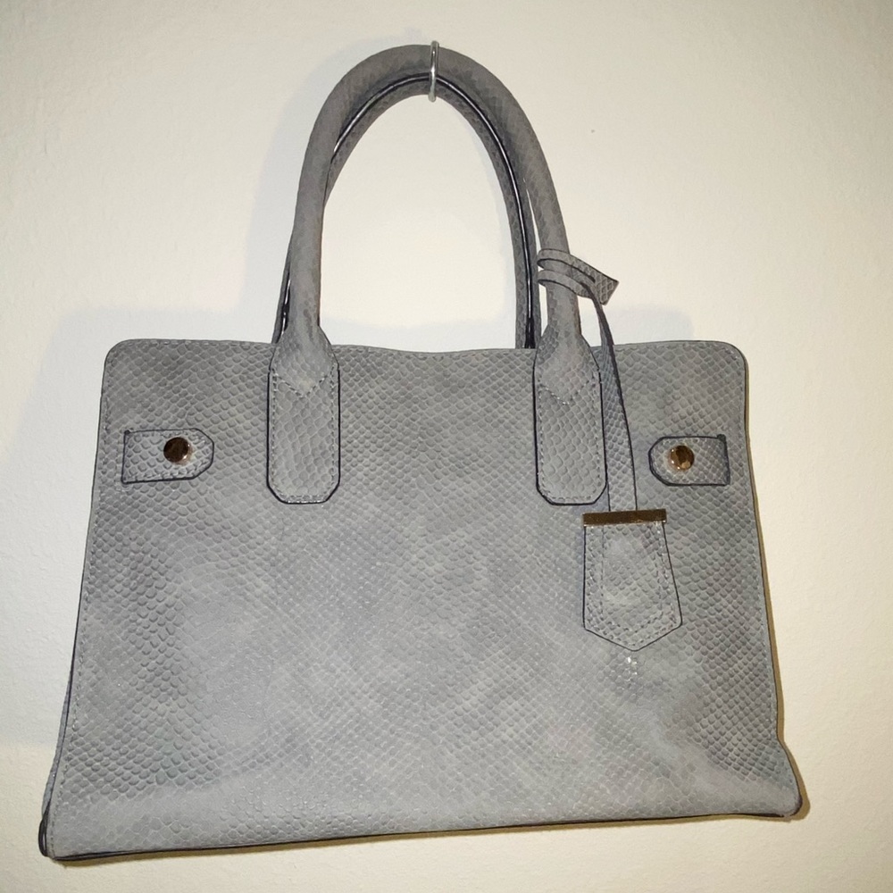 Gray beautiful purse